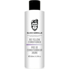 Slick Gorilla No Yellow matējošais balzams blondiem, izgaismotiem un pelēkiem matiem, 200ml
