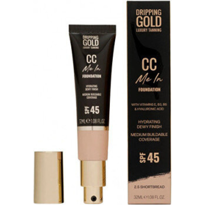 Tonālais krēms „Sosu CC Me In“ 32 ml SPF45, mitrinošs un ar slāņojamu pārklājumu
