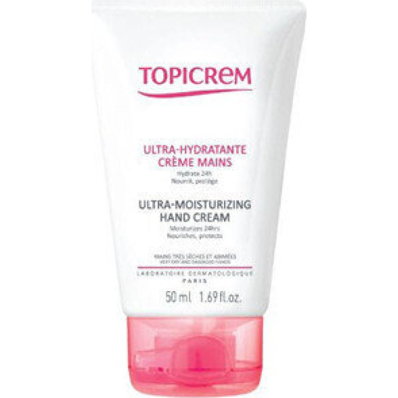 Īpaši mitrinošs roku krēms Topicrem Ulta-Moisturizing Hand Cream 50 ml