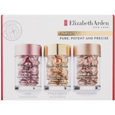 Dāvanu komplekts Elizabeth Arden Ceramide Capsules Trio nostiprinoši, no novecošanās aizsargājoši serumi visiem ādas tipiem