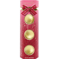 Vannas sāļi un burbuļbumbas Baylis & Harding Midnight Cherry dāvanu komplekts 3 × 100 g