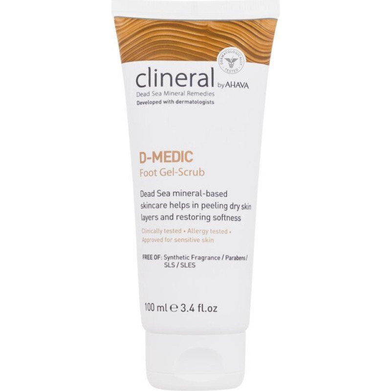 Ahava Clineral D-MEDIC kāju želejskrubis