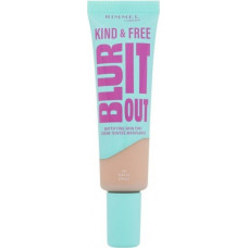 RIMMEL MATU PAREIZI MATTIZĒJOŠS ĀDAS IDEĀLS KIND & FREE PATIESAIS IVORY 103 Gaišs 30 ml