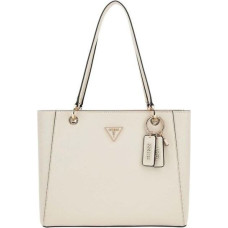 GUESS Sieviešu krēmkrāsas pleca soma - Noelle Noel Tote Bone 291397