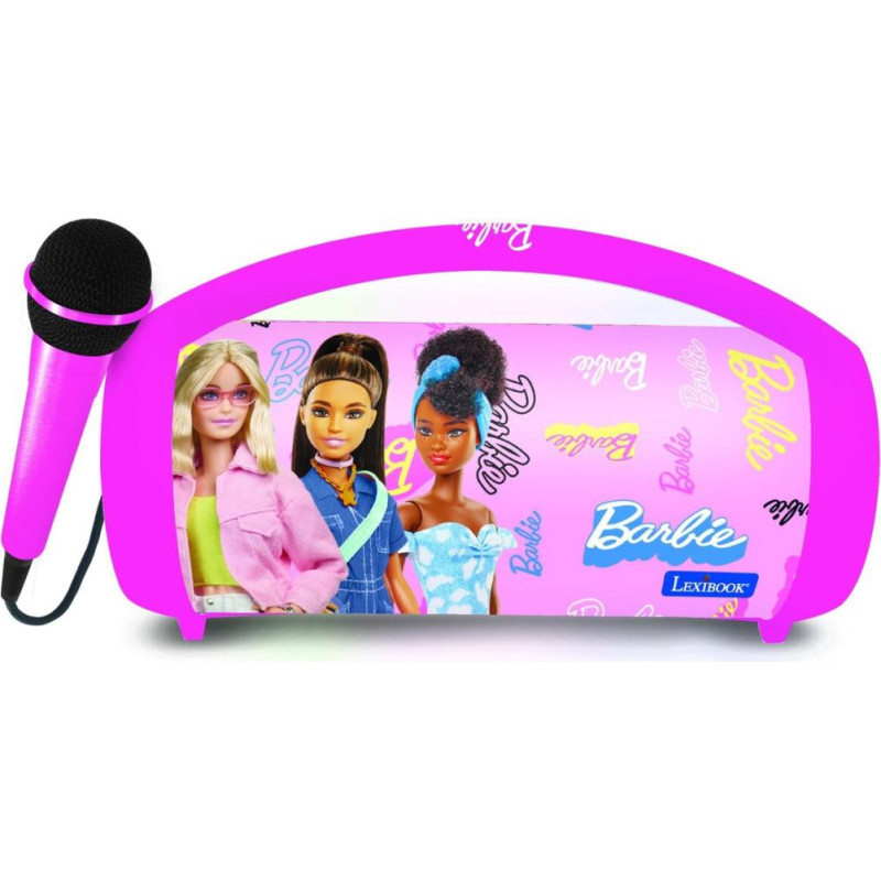 Bluetooth® Bezvadu Gaismas Skaļrunis ar Mikrofoniem Barbie