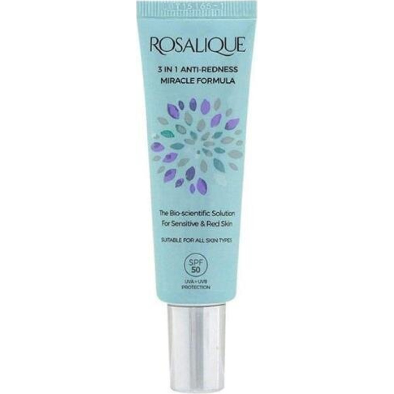 Krēms sejai, kaklam un dekoltē zonai pret apsārtumu Rosalique, 30 ml