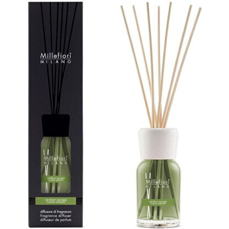 Millefiori Milano Difuzors ar kociņiem Verdant Escape, 250 ml