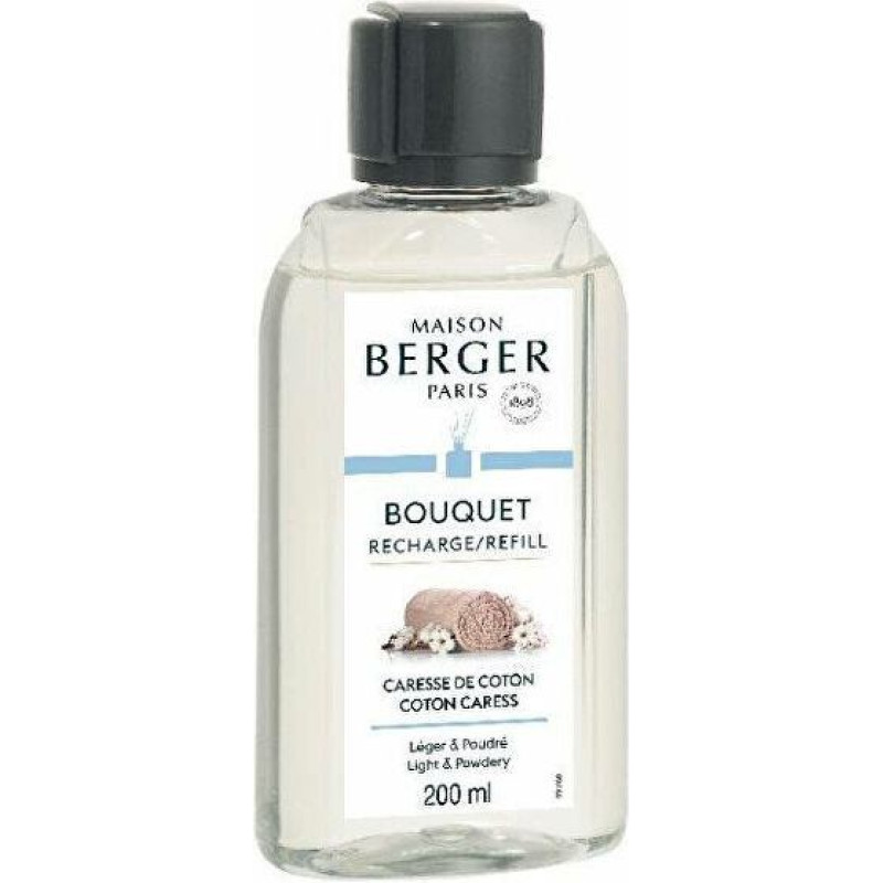 Maison Berger Paris Difuzora uzpilde Kokvilnas kopšana Kokvilnas sapņi (Bouquet Recharge/Refill) 200 ml