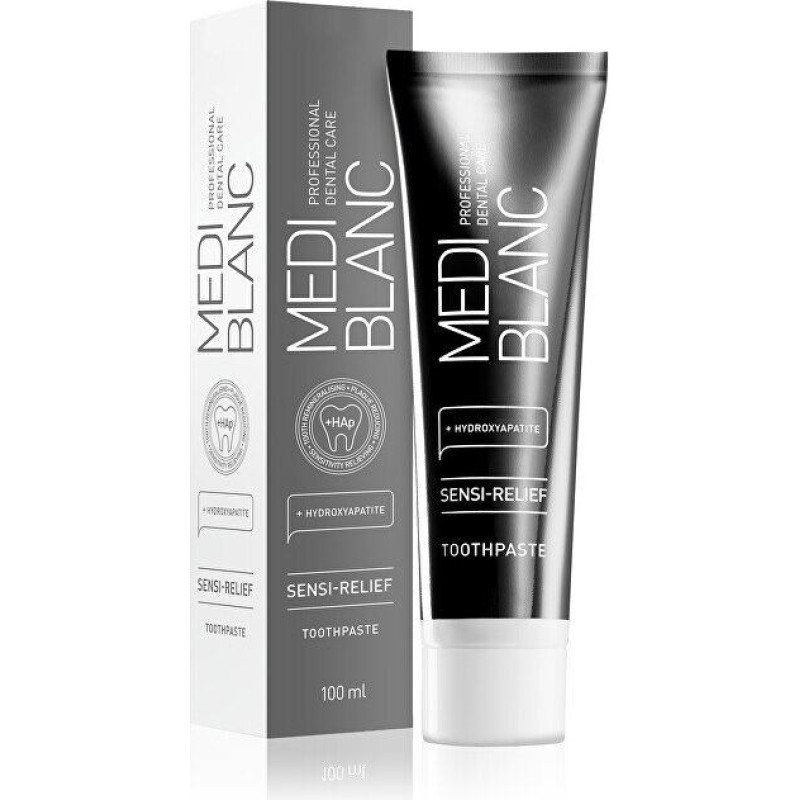 MEDIBLANC Sensi-Relief zobu pasta jutīgiem zobiem 100 ml