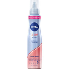 Matu putotājs Nivea Ultra Strong 150 ml, visu tipu matiem, īpaši stipras fiksācijas, ar aizsardzību pret karstumu
