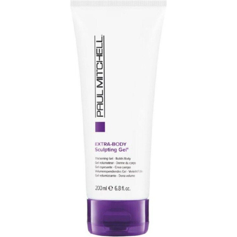 Matu želeja Paul Mitchell Extra-Body Sculpting Gel ar stipru fiksāciju un apjomu, 200 ml