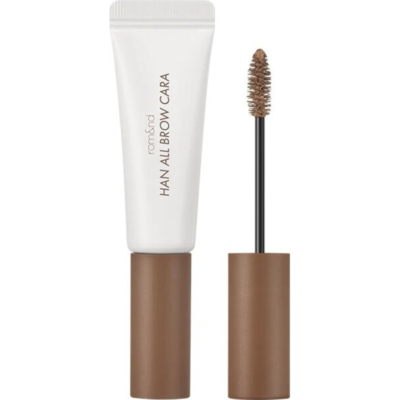 Uzacu skropstu tuša Rom&nd Han All Brow Cara 02 Mild Woody, ūdensnoturīga, matēta