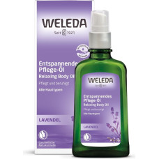 Relaksējoša ķermeņa eļļa ar lavandu Weleda, 100 ml