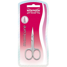 Manikīra šķērītes Wilkinson Sword nagu šķērītes ar ieliektiem asmeņiem, korozijizturīgs tērauds, precīza griešana