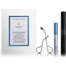 Skropstu pieaudzēšanas kopšanas komplekts RevitaLash Lash Wonders kolekcija jutīgs serums + bāze un skropstu tuša + skropstu rullītis