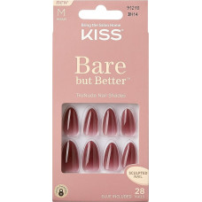 Mākslīgie nagi Bare Luxury Bare-But-Better gēla nagi dabiskam miesas krāsas izskatam, 28 gab.
