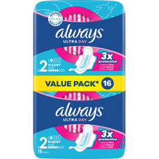 Always paketes Ultra Super Plus, 16 gb.