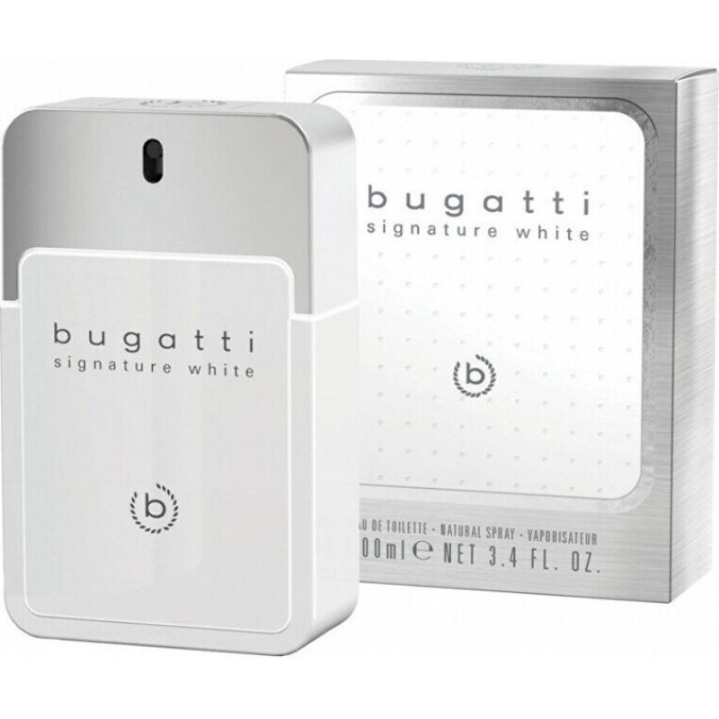Tualetes ūdens Bugatti Signature White, 100 ml