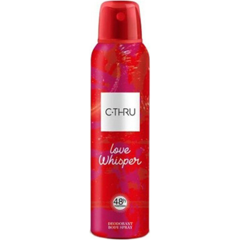 Dezodorants aerosols C-THRU Love Whisper 48H, 150 ml