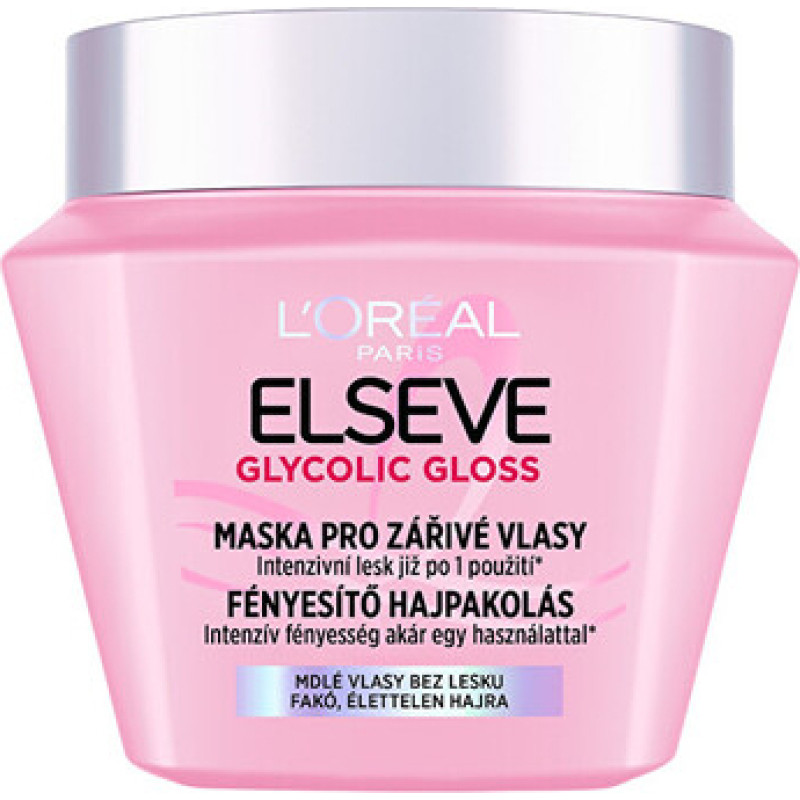 L&acute;or&eacute;al Professionnel Glycolic Gloss Mask - Maska pro z&aacute;řiv&eacute; vlasy