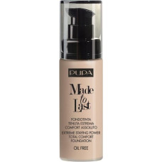 Tonālais krēms Pupa Made To Last Foundation 30 ml, 001 Light Ivory