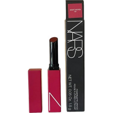 Lūpu krāsa NARS Powermatte 151 Night Moves dziļa tumši plūmju matēta krāsa