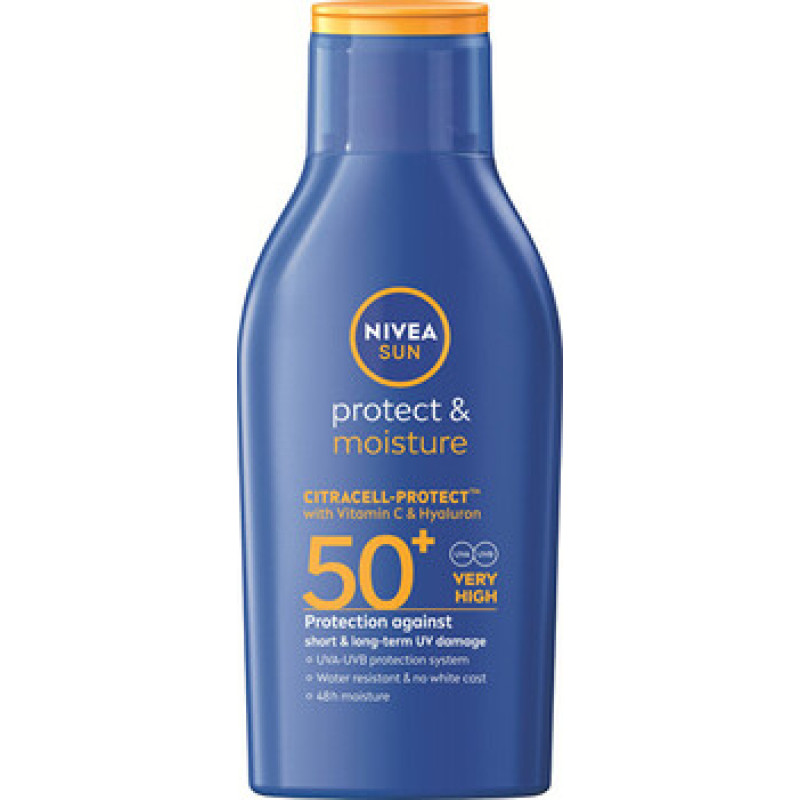 Nivea Sun Protect & Moisture Milk SPF 50+ - Ochrann&eacute; ml&eacute;ko