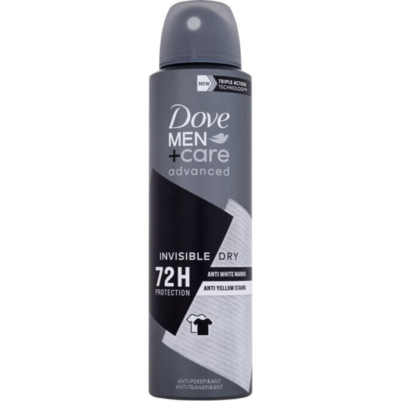Antiperspirants Dove Men + Care Advanced vīriešiem, 150 ml