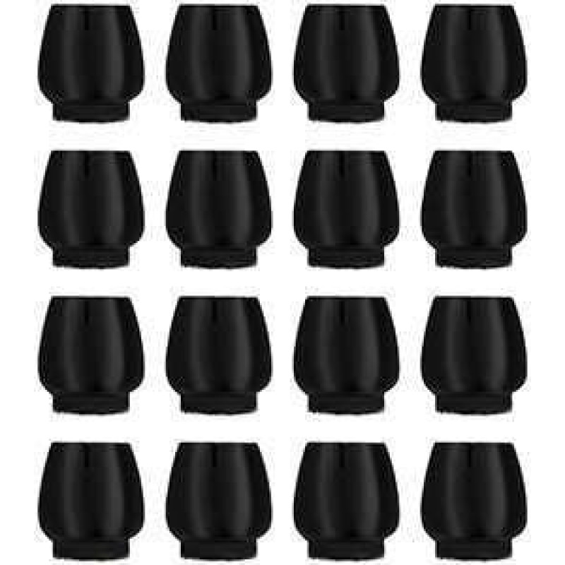 Krēsla kāju aizsargpārvalki 12-16 mm, melni, 16 gab