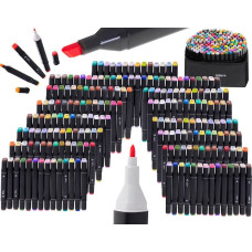 Divpusējie marķieri - flomasteri 168 el. KX5308