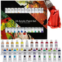 Akrila krāsas 24 vienības - 12 ml