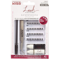 Viltus Skropstas - KISS - Luxtensions - 40 Cirtas - Viegla Lietošana - Melns