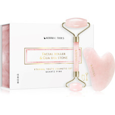 Sejas rullīšu komplekts Korika Eternal Youth maigs Gua Sha un sejas masāža