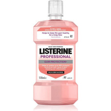 Mutes skalošanas līdzeklis Listerine Professional Gum Protection+ 500 ml, bez alkohola, smaganu kopšanai