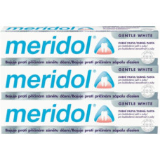 Balinošs zobu pasta - MERIDOL - Gentle White - Tripack 3 x 75 ml - Balināšanas efekts - Aizsardzība pret gingivītu