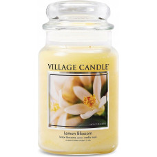Village Candle Lemon Blossom liela aromātiskā svece burciņā