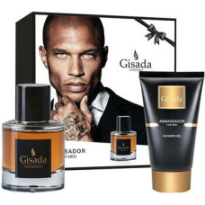 Gisada Ambassador Men D&aacute;rkov&aacute; sada EDP 50 ml a sprchov&yacute; gel 100 ml