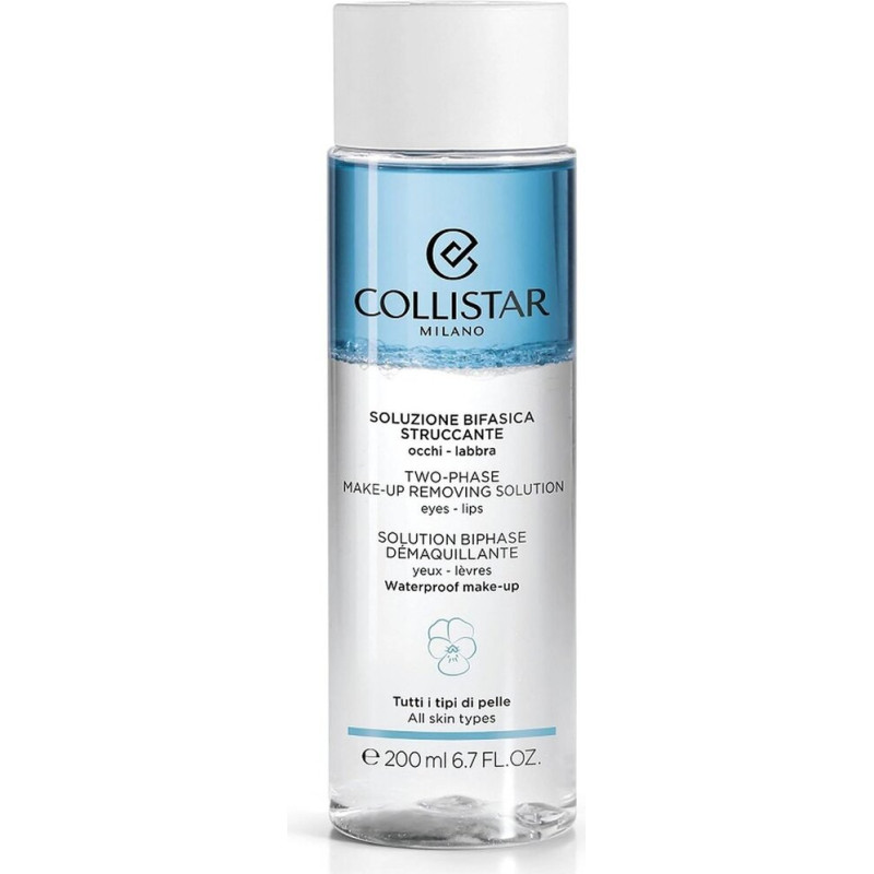 Collistar divfāžu kosmētikas noņemšanas šķīdums, 200 ml