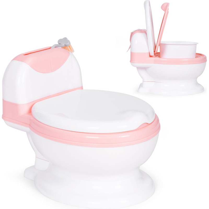 Ecotoys Potty Toilet with Removable Insert for Children with Lid and Brush ECOTOYS