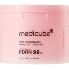 Medicube PDRN Pink Collagen Toning Gel Toner Pad - Gelov&eacute; tonizačn&iacute; pol&scaron;t&aacute;řky ( 70 ks )