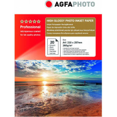 Agfaphoto fotopapīrs A4 Professional High Glossy 260g 20 lapas