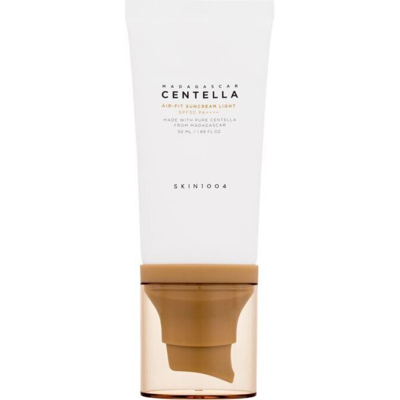 Nomierinošs sejas saules aizsargkrēms Skin1004 Centella Air-Fit Suncream Light SPF30 PA++++, 50 ml