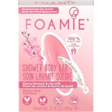 No plastmasas brīvas cietās ķermeņa ziepes Foamie 2in1 Body Bar Cherry Kiss