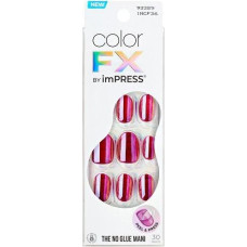 Uzlīmes ar naglām imPRESS Color FX (Tev apkārt) 30 gab.
