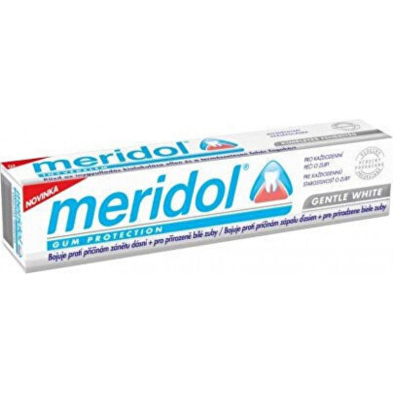 Zobu pasta Meridol Gentle White 75 ml