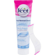 Depilācijas krēms jutīgai ādai Veet Cream, 100 ml