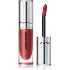 Šķidrā lūpu krāsa MAC Locked Kiss Ink ilgnoturīga matēta brūna