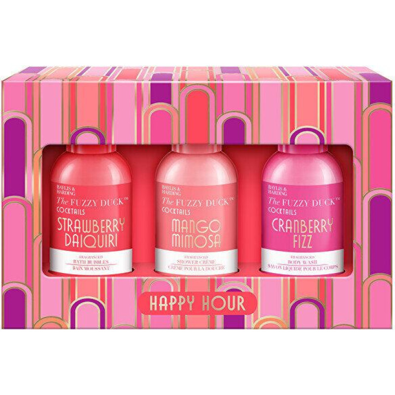 Dāvanu komplekts Baylis & Harding Cotswold Cocktails 3 gab. mitrinošs, visiem ādas tipiem