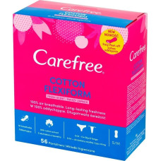 Biksīšu ieliktnīši Carefree Cotton Feel Flexiform, 56 gab.