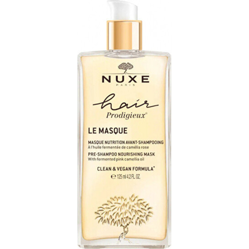 Nuxe Hair Prodigieux barojoša matu maska pirms šampūna 125 ml